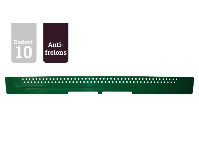 entrée de ruche Nicotplast verte anti frelon