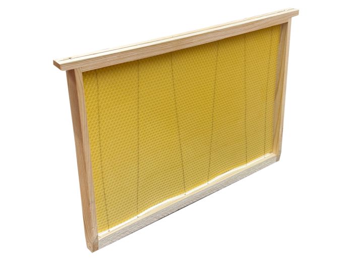 Cadre de corps Dadant ciré droit