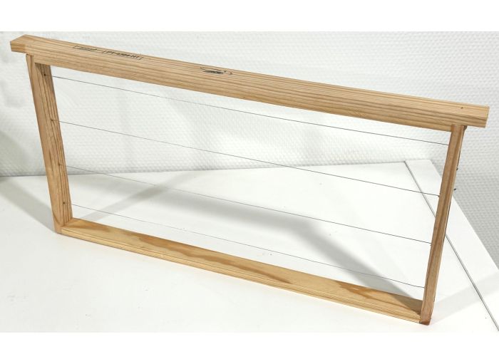 Cadre langstroth droit filé horizontal