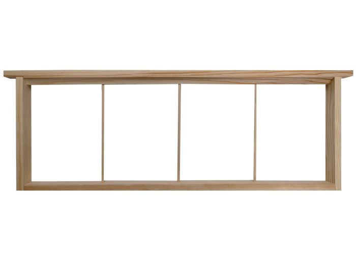 Cadre de hausse dadant à barrettes vaysse pre ciré