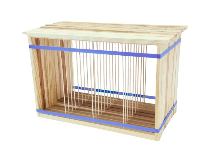 cadres Vaysse a barrettes pour ruche dadant 