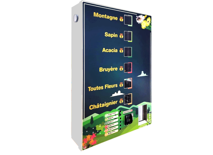 Distributeur automatisé de pots de miel