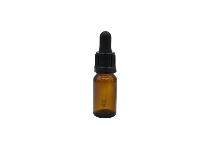 Flacon ambré 10ml pour sérum et huiles essentielles