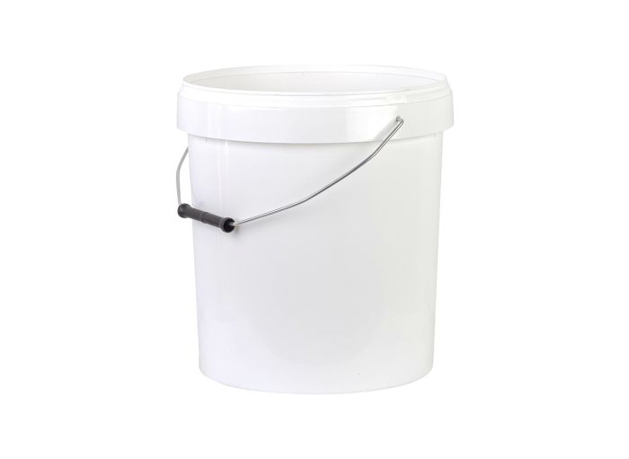 Seau blanc 21kg pour récolte et stockage du miel