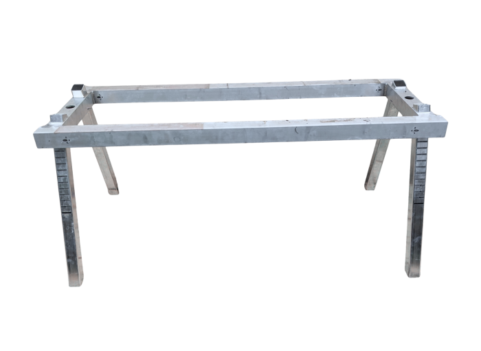 Support de ruches modulable en ALU 2 ruches | Naturapi