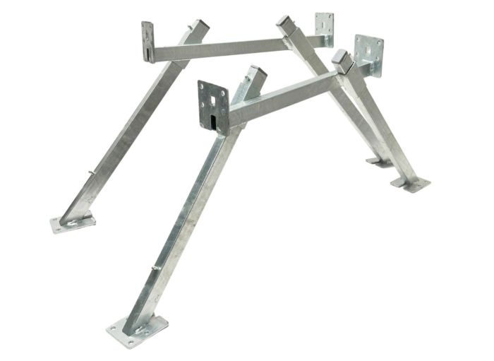 Support de ruche à fabriquer avec pieds métalliques