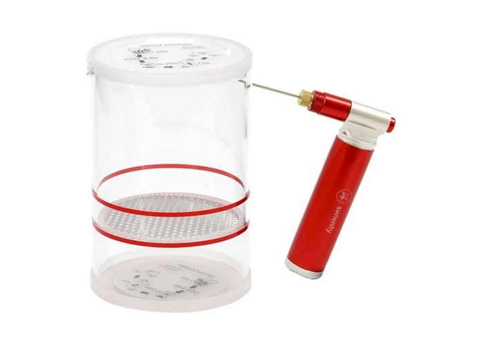 Kit testeur varroa swienty avec injecteur et cartouche