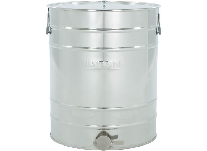 Maturateur inox Lyson Classic 100 litres ou 140kg de miel avec poignées