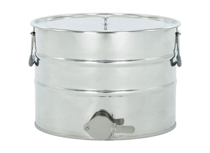 Maturateur en inox Lyson classic 30 litres ou 40kg de miel avec poignées
