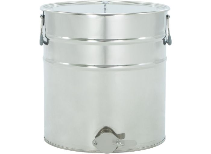 Maturateur inox Lyson Classic 50 litres ou 70kg de miel, vanne acier inox et poignées