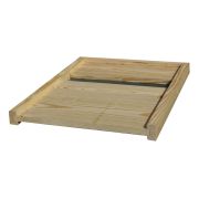 Plancher Langstroth 10 NATURAPI en pin maritime aéré INOX 