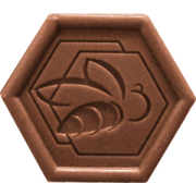 Savon hexagonaux miel/propolis 100g, le carton de 33