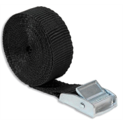 Sangle à boucle simple ZAMAK 2.5m, le lot de 2