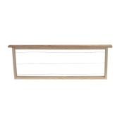 Cadre de hausse Dadant PREMIUM filé INOX horizontal