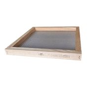 Couvre-cadres Warré ventilé grillage galva encadré haut