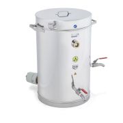 Fondoir Nettoyeur de cire double paroi 75L, 0-150°C (stérilisateur)