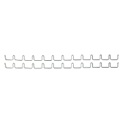 Bande intercadre 12cadres 45cm, la paire