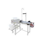 Stand pour tri visuel du pollen (tapis roulant)