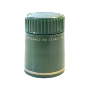 Capsule verplast long verte/noire, LE SACHET DE 12