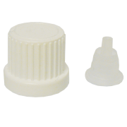 Bouchon Compte-goutte pour flacon ambré TO18mm, LE SACHET DE 10