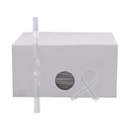 Lien cellophane blanc/transparent, LA BOITE DE 2000