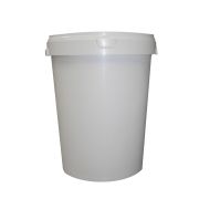 Seau plastique 60L, 2 poignées (80kg de miel)