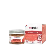 Baume actif BIO propolis, karité, miel, Propolia, l'unité