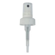 Bouchon spray avec capot cristal pour flacon verre ambré TO18mm, Le sac de 100