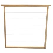 Cadre de corps Voirnot filé inox horizontal 380/346*358*25mm
