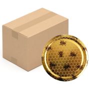 Capsule TO82 mm,  "Alvéoles et abeilles", LE CARTON DE 750