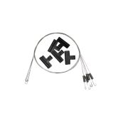 Kit de réparation pour harpe à frelons BEEPROTECT - 5 fils + 5 supports plastiques