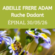 ESSAIM Dadant de l'année - Epinal 30/05/2026 - COMPLET