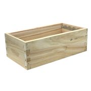 Hausse de ruchette Dadant 6 en Paulownia extralight GREENBEE, pour 6 cadres droits