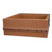 Hausse Dadant 10 en plastique NICOTPLAST, pour 8 cadres droits
