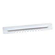 Entrée plastique réversible pour ruchette Dadant 6