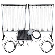 KIT 2 Harpe à frelons modèle BEEPROTECT V2-2026 + KIT panneau solaire 20W + 1 cable de liaison 6m