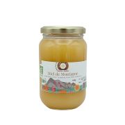 Miel de montagne bio d'Auvergne de Souvenirs de nos Abeilles, le pot de 500g