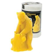 Moule silicone à bougie Ours avec miel