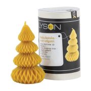 Moule silicone à bougie Arbre de Noel modèle origamie