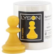 Moule silicone à bougie Le pion échecs 