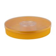 Nourrisseur rond anglais JAUNE, 2,2 Kg