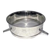 Passoire/Tamis en inox à crochets, diamètre modulable de 320 à 400mm