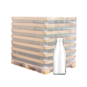 Palette de bouteille verre 75cl Fraicheur T048, la palette de 1624