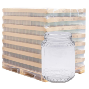 Palette de pot verre 773ml ITALVEOLE/MIELE TO82, la palette de 1016 pots