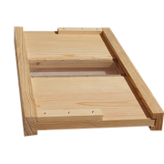 Plancher de ruchette Dadant 6 divisible MULTIREVERSE en pin maritime