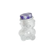 Pot en verre 30ml Ourson avec capsule "vichy", l'unité 