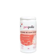 Poudre de soin cutané à la propolis, Propolia, le pot de 30g
