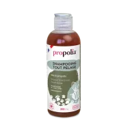 Shampoing BIO pour animaux, tous pelages, PROPOLIA le flacon de 200ml
