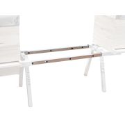 Barres d'assemblage pour relier 2 supports de ruche en alu