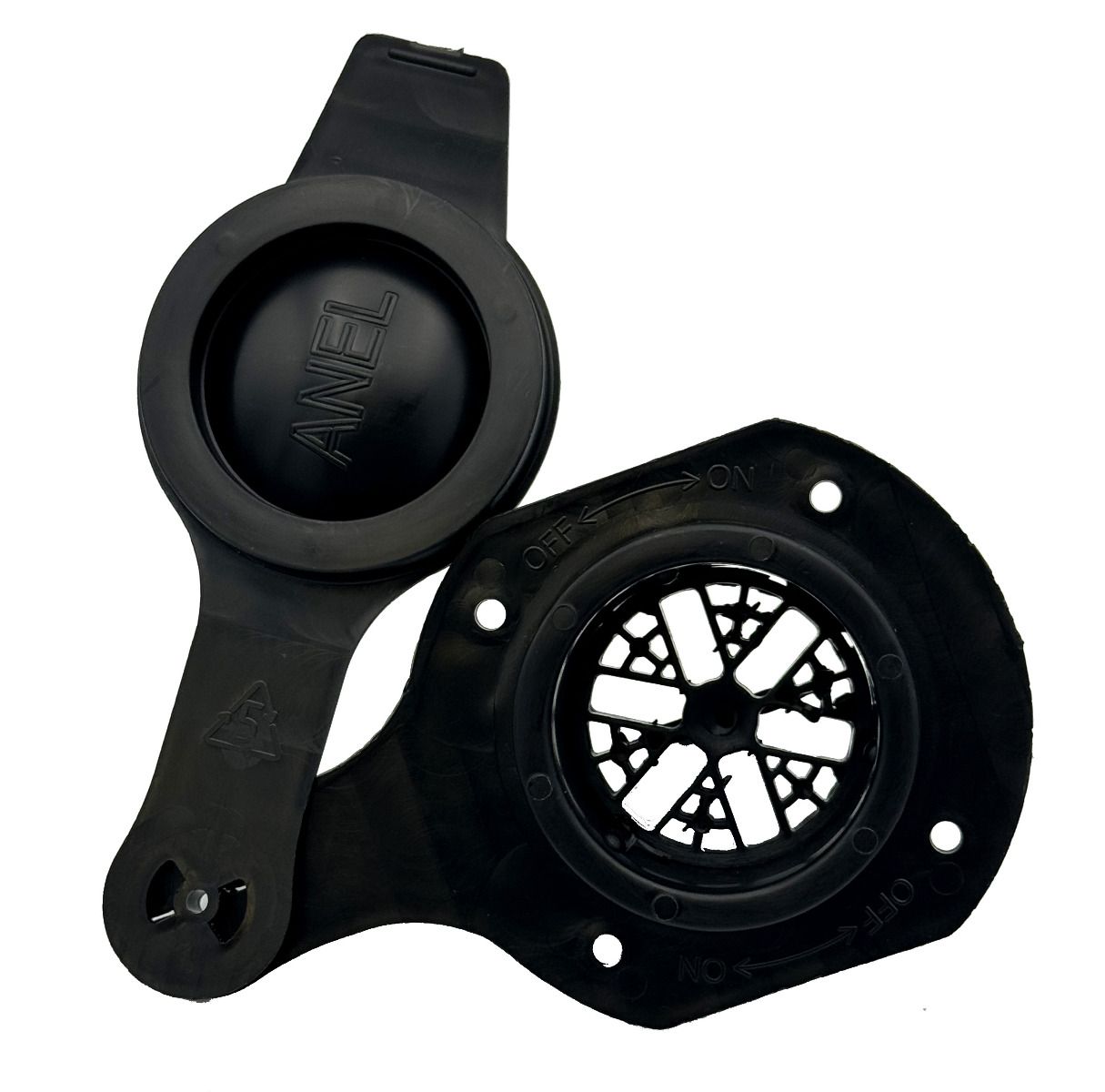 QUARKZMAN 20Pcs Feuilles De Maille En Toile Ronde En Plastique 3